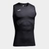 Joma Brama Classic Thermal Sleeveless Shirt Black