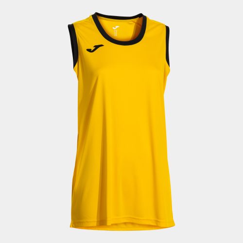 Joma Womens Cancha Vest Yellow Black