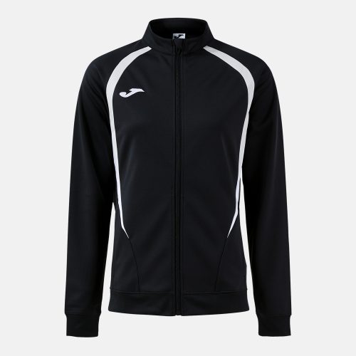 Joma Womens Championship 20 Full Zip Tracksuit Jacket Black Light Grey