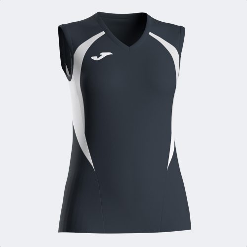 Joma Womens Championship 20 Sleeveless Vest Black Grey