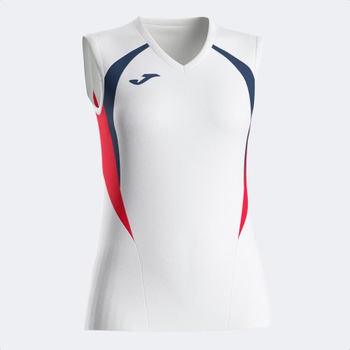 Joma Womens Championship 20 Sleeveless Vest White Dark Navy