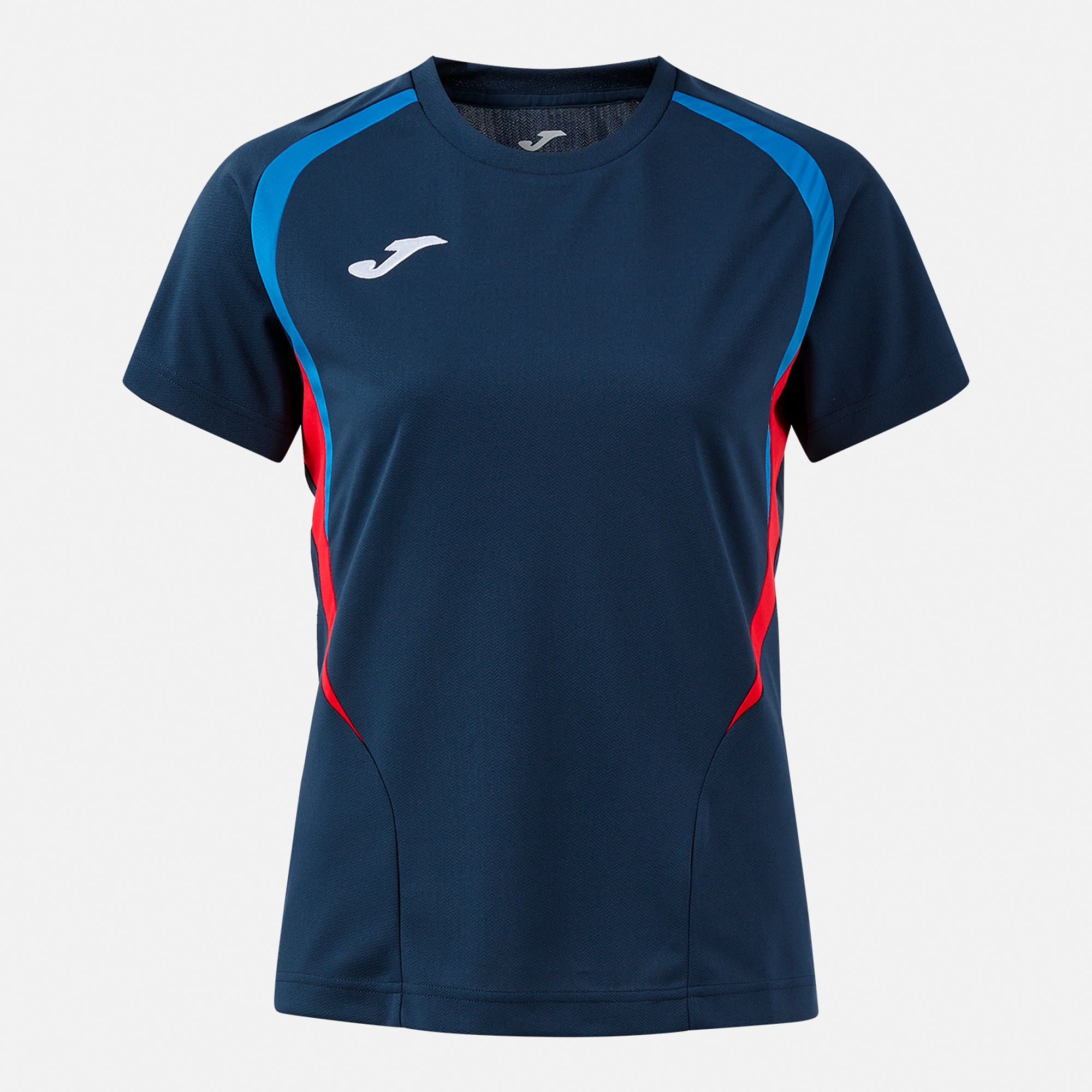 Joma Womens Championship 20 T-Shirt Dark Navy Royal Blue