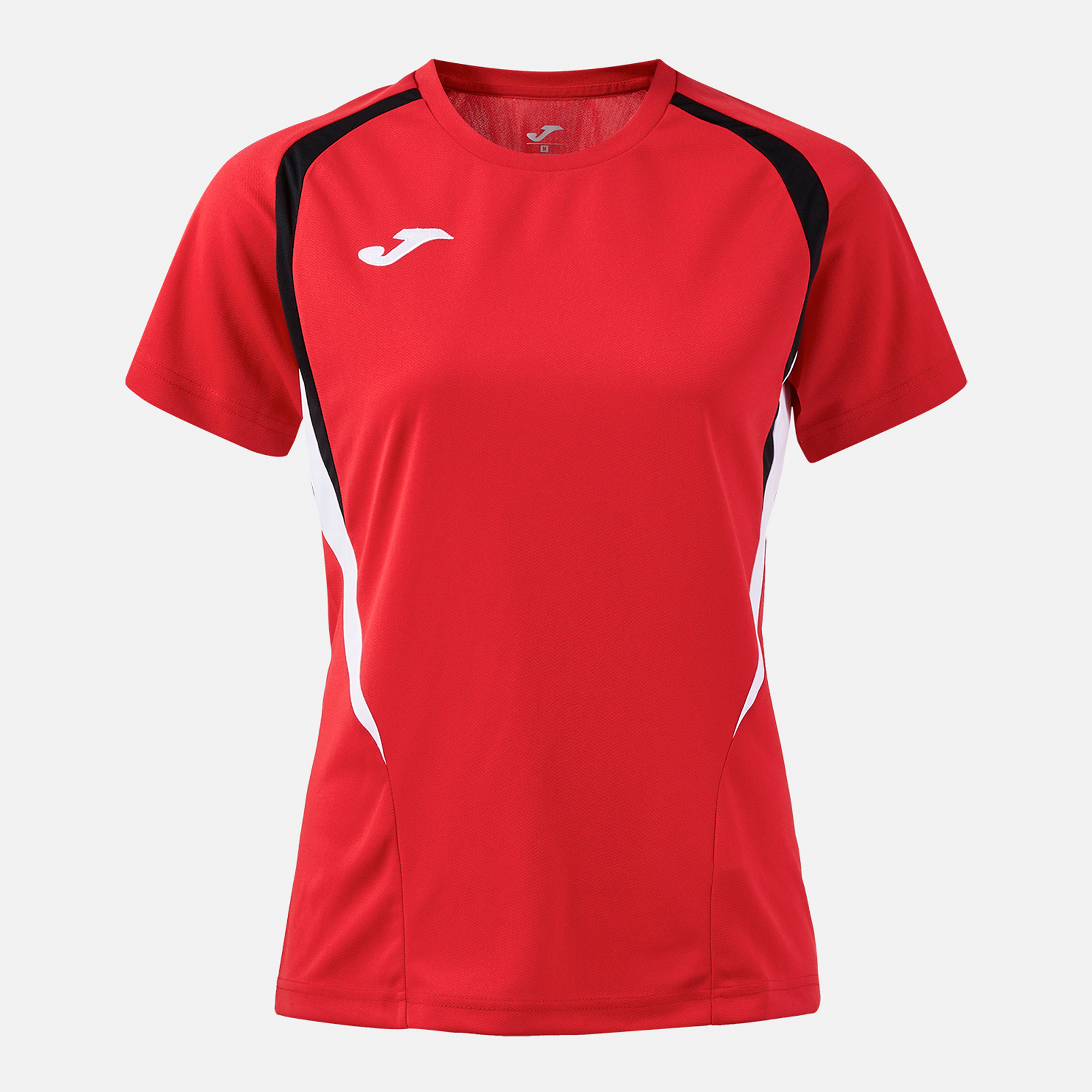 Joma Womens Championship 20 T-Shirt Red Black