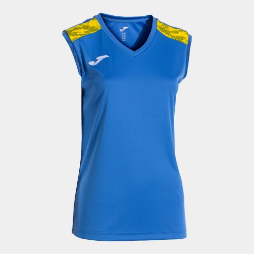 Joma Womens Championship Viii Sleeveless Vest Royal Blue Yellow