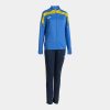 Joma Womens Championship Viii Tracksuit Royal Blue Yellow