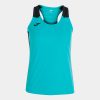 Joma Womens Record Ii Sleeveless Vest Turquoise Black