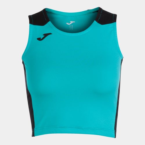 Joma Womens Record Ii Tank Top Turquoise Black