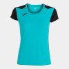 Joma Womens Record Ii T-Shirt Turquoise Black