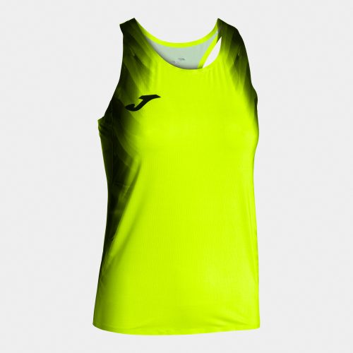 Joma Womens Elite Xi Vest Fluorescent Yellow Black