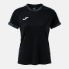 Joma Womens Heroic T-Shirt Black Dark Grey