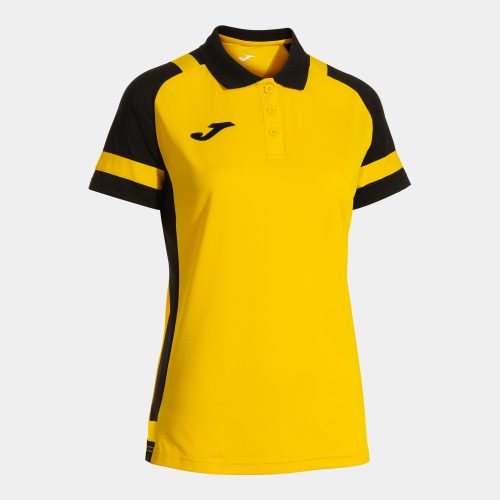 Joma Womens Lider Polo Yellow Black