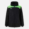 Joma Womens Trivor Ii Anorak Black Fluorescent Green