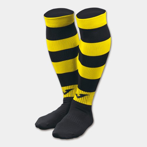 Joma Zebra Ii Socks - Pack Of 4 Black Yellow