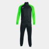 Joma Academy Iv Tracksuit Black Fluorescent Green
