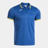 Joma Combi Premium Polo Royal Blue Yellow