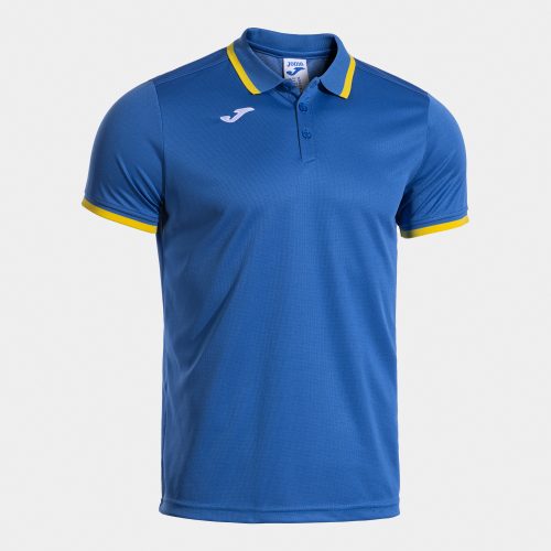 Joma Combi Premium Polo Royal Blue Yellow