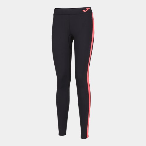 Joma Ascona Tights Black Fluorescent Coral