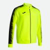 Joma Elite Xi Tracksuit Top Fluorescent Yellow Black