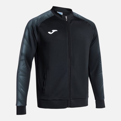 Joma Elite Xi Tracksuit Top Black Dark Grey